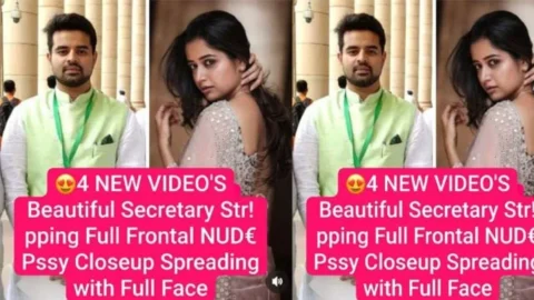 MLA Prajwal Revanna Massive Beautiful Secretary Str!pping HD Porn