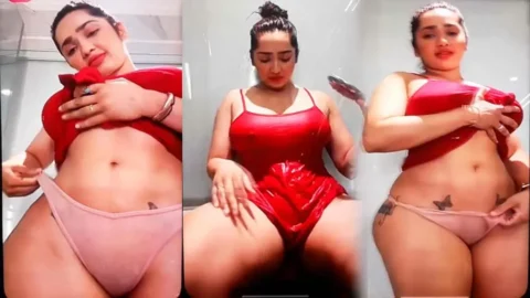 Aditi Mistry Wet Bra Tease Shows Nude Boobs and Tight Ass Video MMS