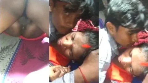 Leaked Desi Village Threesome with a Horny Bhabhi Fucking and Sucking Video MMS