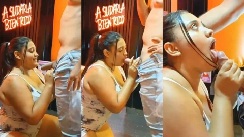Chubby Desi Girlfriend Gives Sloppy Blowjob to Her Lover in Leaked MMS Video MMS
