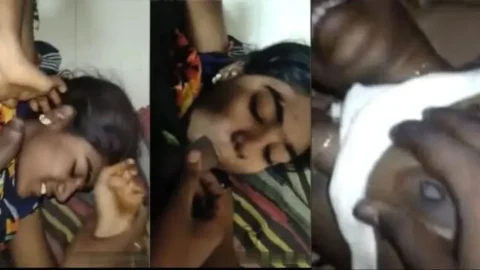 Tamil Paid Slim Aunty Outdoor Blowjob and Pussy Rubbed by Customer Desi Porn MMS