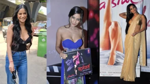 Actress Poonam Pandey Slapping Her Boobs And Ass HD Porn