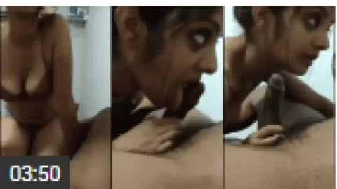 Lusty Young Desi Babe Sucks Lover With Passion Deep Eyes Dirty Talk Desi Porn MMS