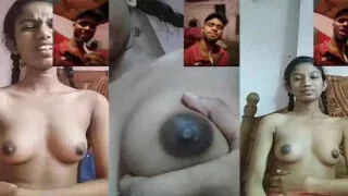 Desi village girls hot private VC show with big boobs MMS Porn