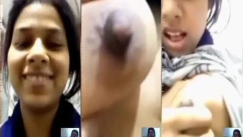 Desi Babe showing boobs on video call Desi Porn MMS