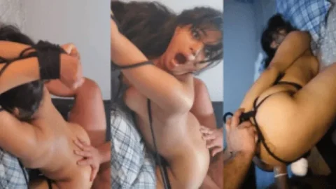 Desi NRI Couple Try Bondage BDSM Wife Gets Dominated Loves It Desi Porn MMS