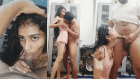 Horny Wife s Steamy Handjob Face Fuck Desi Porn MMS
