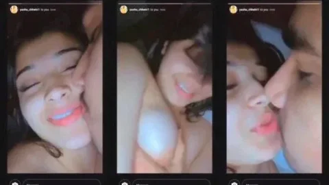 Desi Girlfriend Groped And Kissing Leaked MMS Clip Video MMS