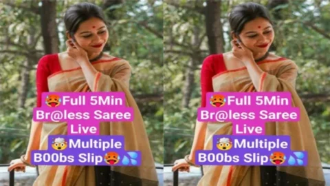 Ashi Singh Most Demanded Exclusive Full Braless Saree Live HD Porn