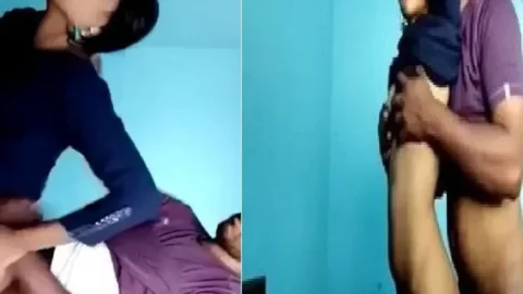 Cute Girl Fucking In Standing Desi MMS Video Desi Porn MMS