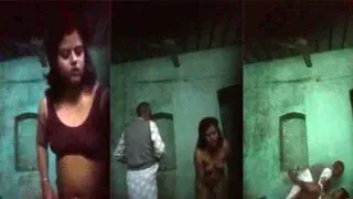 Desi gaon ki garmi bhari raat bhabhi ka chudai ka raaz MMS Porn