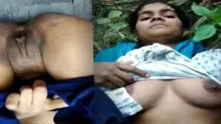 Desi village girl ka secret romance with BF in private MMS Porn