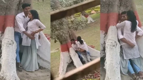 College lover bunk class and fucking in park HD Porn