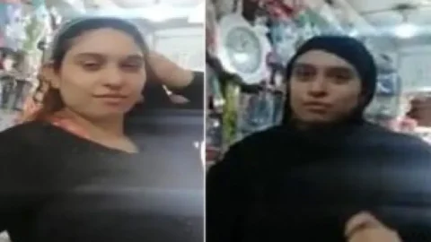 Pakistani sex lady boobs show to shopkeeper MMS Desi Porn MMS