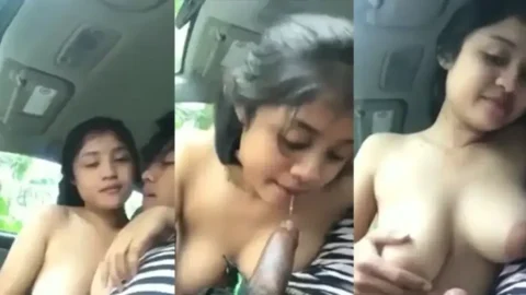 Desi Couples Steamy Car Romance Caught on Camera MMS Porn
