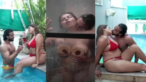 Preeti Puneets Hot Poolside Secret Romance Exposed MMS Porn