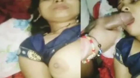 Village bhabhi dick sucking cum swallowing Desi Porn MMS