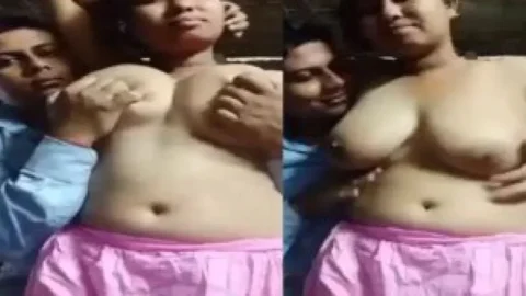 Bengali girl big boobs pressed and sucked Desi Porn MMS