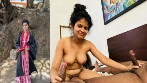 Mumbai Univerity Girl Being Shared With Two Friends Desi Porn MMS