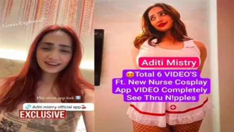 Aditi Mistry Boobs Jiggling New Nurse Cosplay App Video Completely See HD Porn