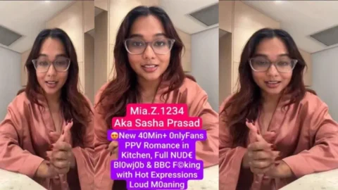 Miaz Aka Sasha First Ever Bbc Blowjob Fucking with Hot Expressions Desi Porn MMS