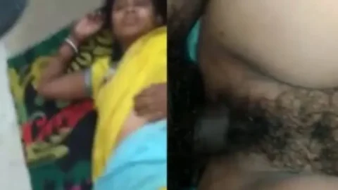 Desi Bhabhi fucked in yellow saree Desi Porn MMS