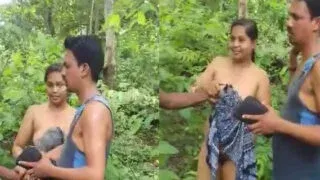 Odia village couple caught doing naughty stuff in public MMS Porn