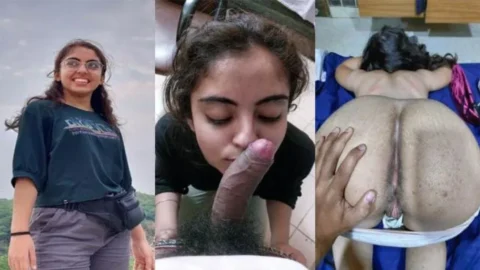 Sexy Cute GF Sensual Blowjob Doggy Fucking Desi Porn MMS