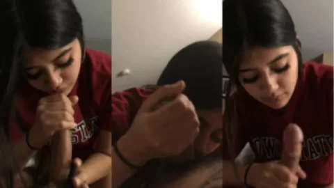 Sexy NRI Girl s Classmate Deep Throat Desi Porn MMS