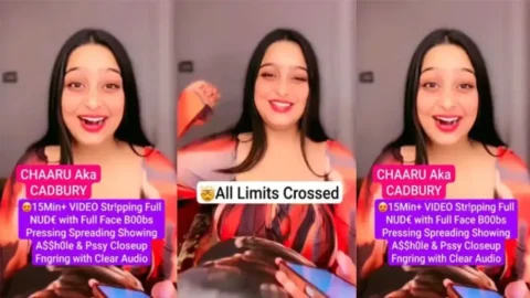 Chaaru aka Cadbury ka secret nude live viral ho gaya MMS Porn