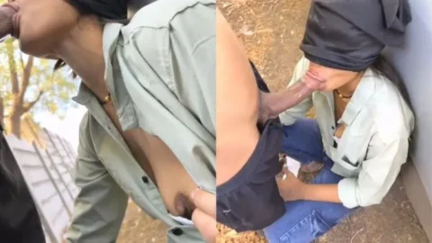 Hot Babe Blowing Lover Outdoor Friend Filming Desi Porn MMS