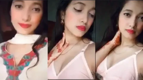 Desi college girls secret nude show for her BF MMS Porn