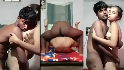 Desi GF's Big Ass Pounded Hard and Fucked Standing Up Video MMS