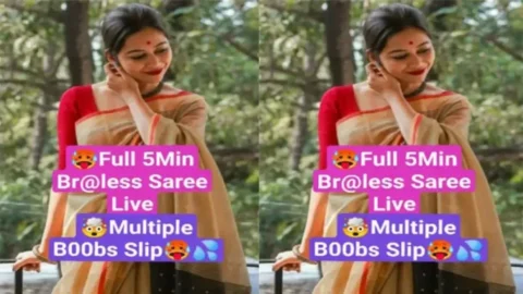 Hot Ashi Singhs Secret Braless Saree Video Leaked MMS Porn