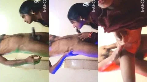 Desi Village Wife Gives Sloppy Blowjob and Gets Fucked Hard Video MMS