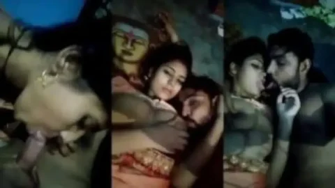 Desi Auntys Hot Secret Night with Her Lover MMS Porn