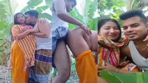 Desi Bhabis Hot Outdoor Village Romance Secret MMS Porn