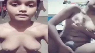 Desi village girls private moment with her hot hairy pussy MMS Porn