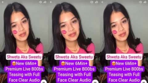 Desi Bhabhi Shweta Sweetu Live Boobs Tease Hot Private Show MMS Porn