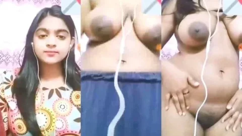 Leaked Desi Girl Nude Show Jiggling Her Big Boobs And Hairy Pussy Video MMS