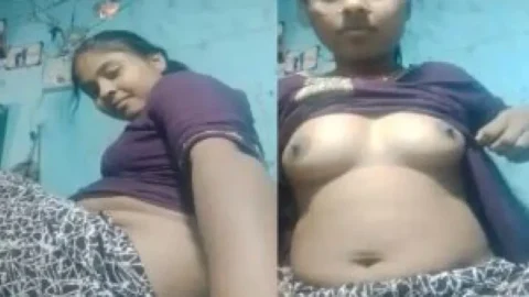 Village Indian girl nude boobs and pussy show Desi Porn MMS