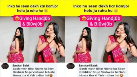 Beautiful Instagram Influencer Viral Video Giving Amazing Handjob Blowjob Desi Porn MMS