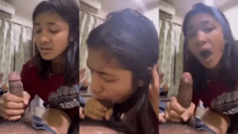 Young Indian Girlfriend Steamy Deep Throat Blowjob Desi Porn MMS