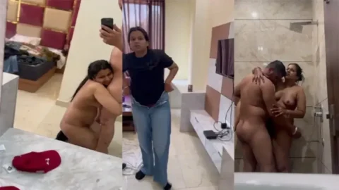 Desi girlfriends secret blowjob surprise for shy boyfriend MMS Porn