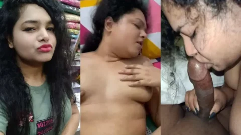 Horny Indian Wife with a Big Ass Rides Cock and Gives a Sloppy Blowjob Video MMS