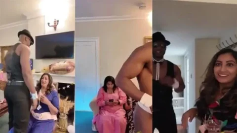 Multiple NRI Milf s Entertaining With BBC Stripper Leak Desi Porn MMS