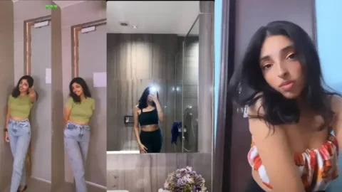 Desi Mumbai Girls Private Hot Show with Tight Boobs Shaved Pussy MMS Porn