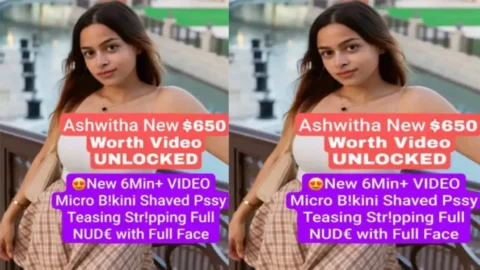 Ashwithas Secret Hot Nude Romance Video Revealed Exclusively MMS Porn